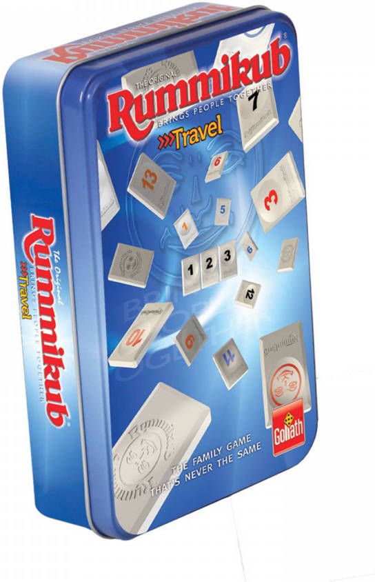 Goliath Gezelschapsspel Rummikub The Original Travel Tour Edition (Tin Box)