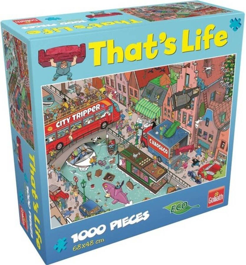 Goliath That&apos, s Life Puzzel Verhuizen Puzzel 1000 Stukjes