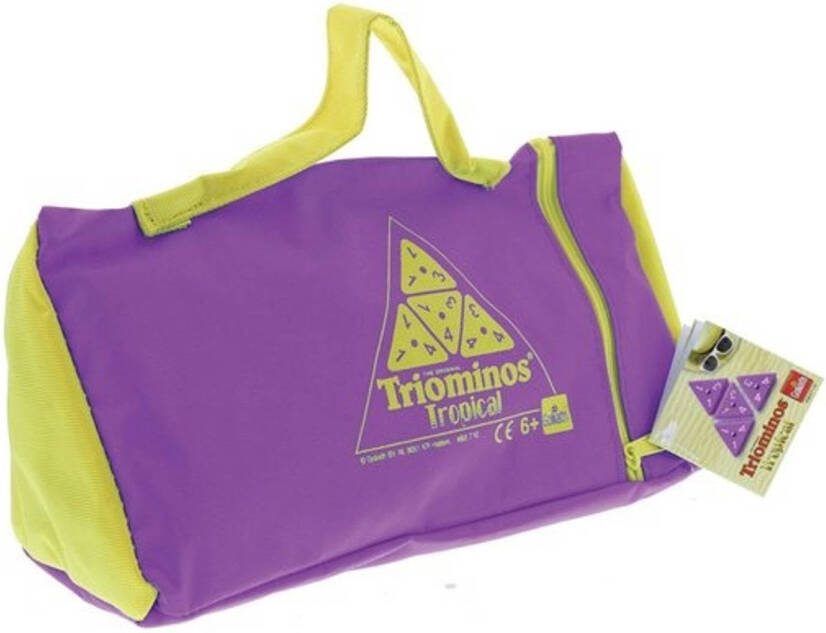 Triominos Tropical Paars Reiseditie