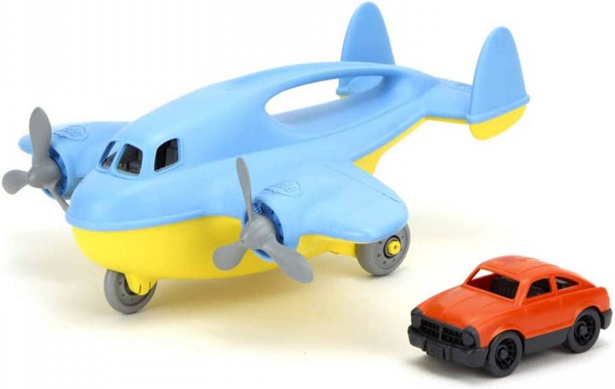 Green Toys Speelgoedvliegtuig met auto