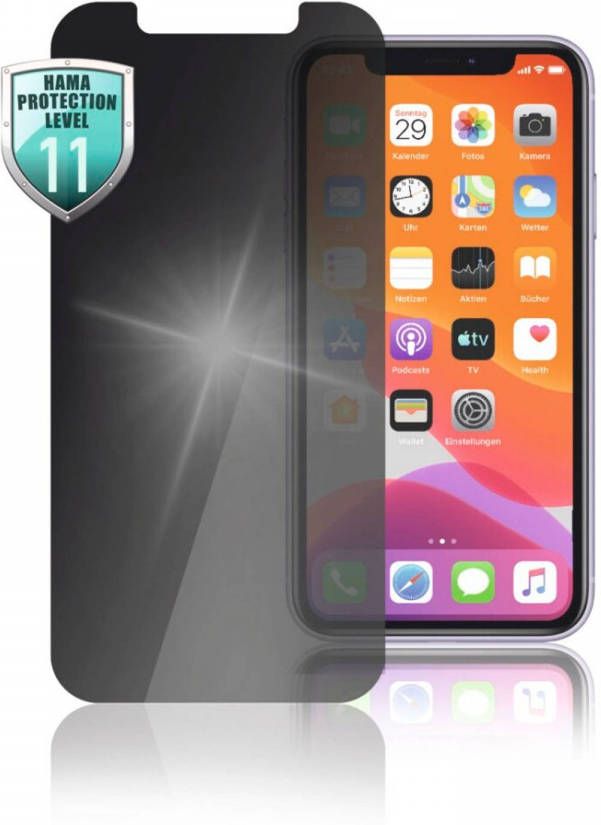 Hama Displaybeschermingsglas 3D Full Screen beschermglas voor Apple iPhone 12 Mini "Privacy"