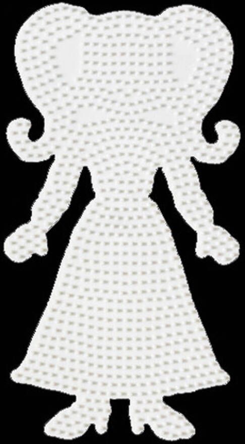 Hama Strijkkralen Grondplaat Meisje