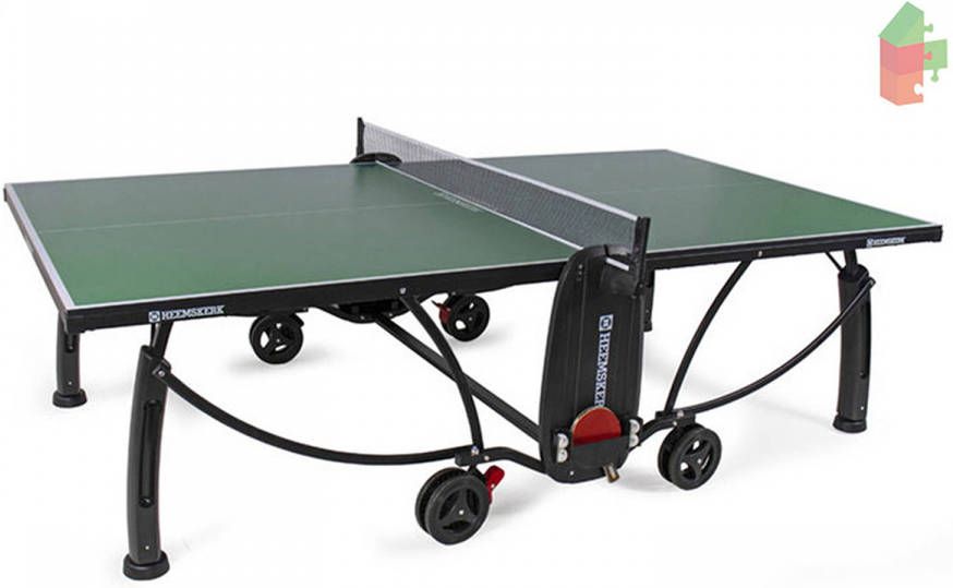 Heemskerk Tafeltennistafel 2300 Outdoor Groen(Standaard Gemonteerd Geleverd )