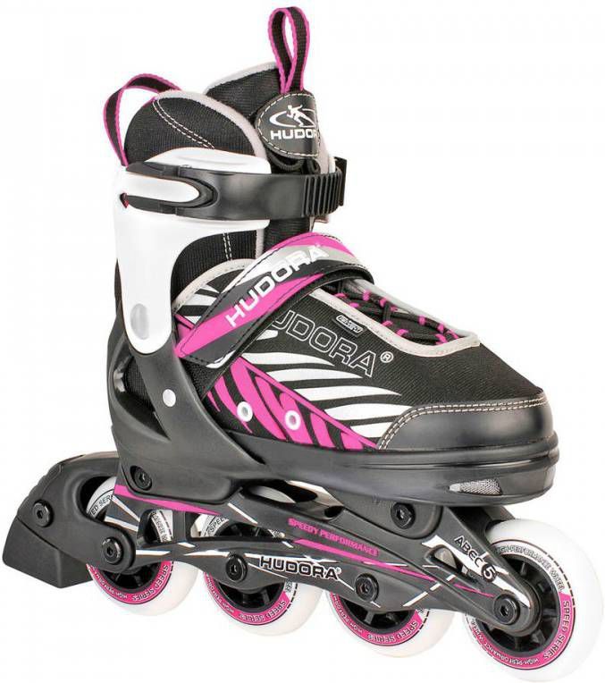 Hudora Inline Skates maat 29-32 zwart/lila