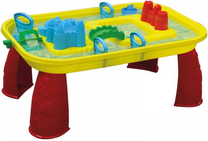 Jamara Watertafel 2 in 1 Geel/rood Junior 5, 5 X 3, 75
