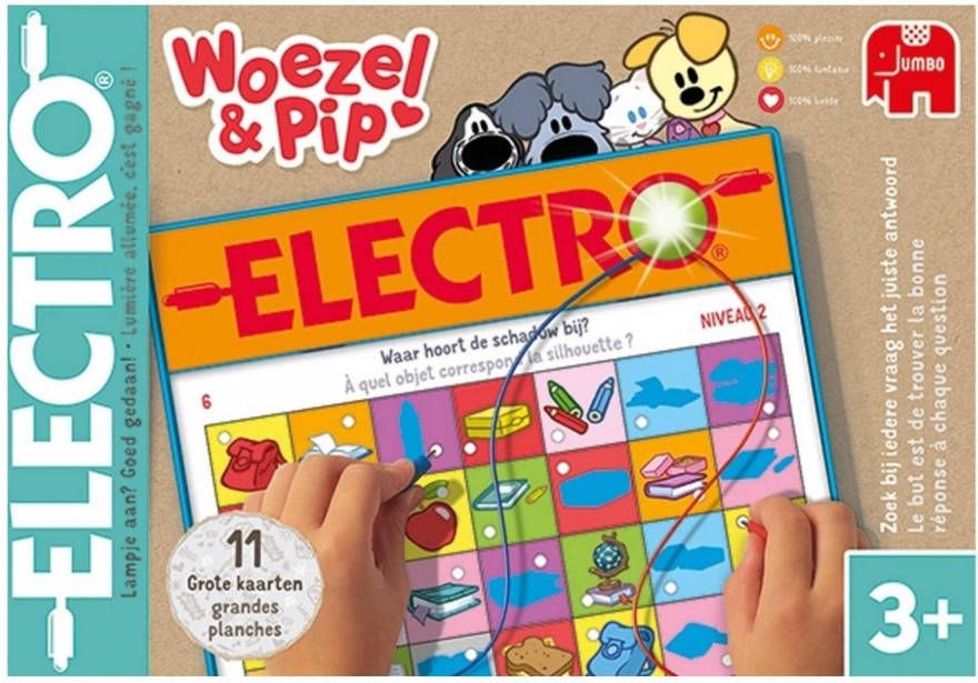 Jumbo Electro Original Woezel & Pip Leerspel