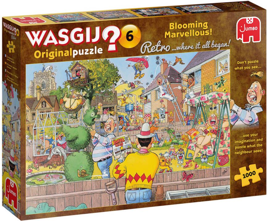 Jumbo Wasgij Retro Original 6 Het Groeit Als Kool 1000 Stukjes