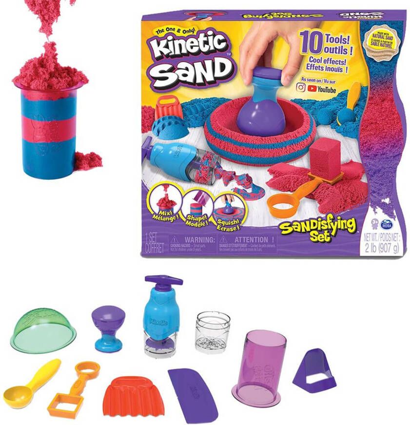 Kinetic Sand Speelset Sandisfying Junior 1 delig