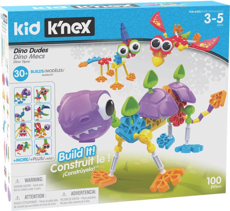 K'NEX K&apos, nex Bouwset Grote Dino 40, 6 X 35, 6 Cm 100 Stukjes