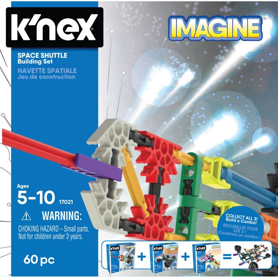 K'NEX K&apos, nex Building Sets Space Shuttle Building Set