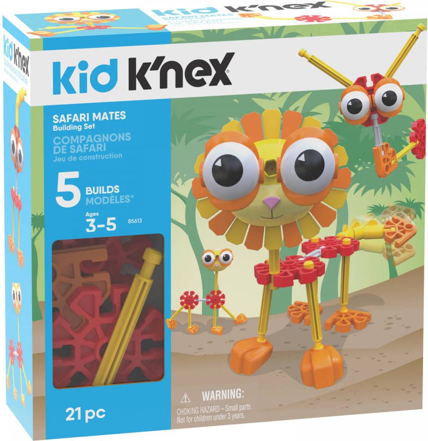 K'NEX Kid K&apos, nex Safari Mates Bouwset