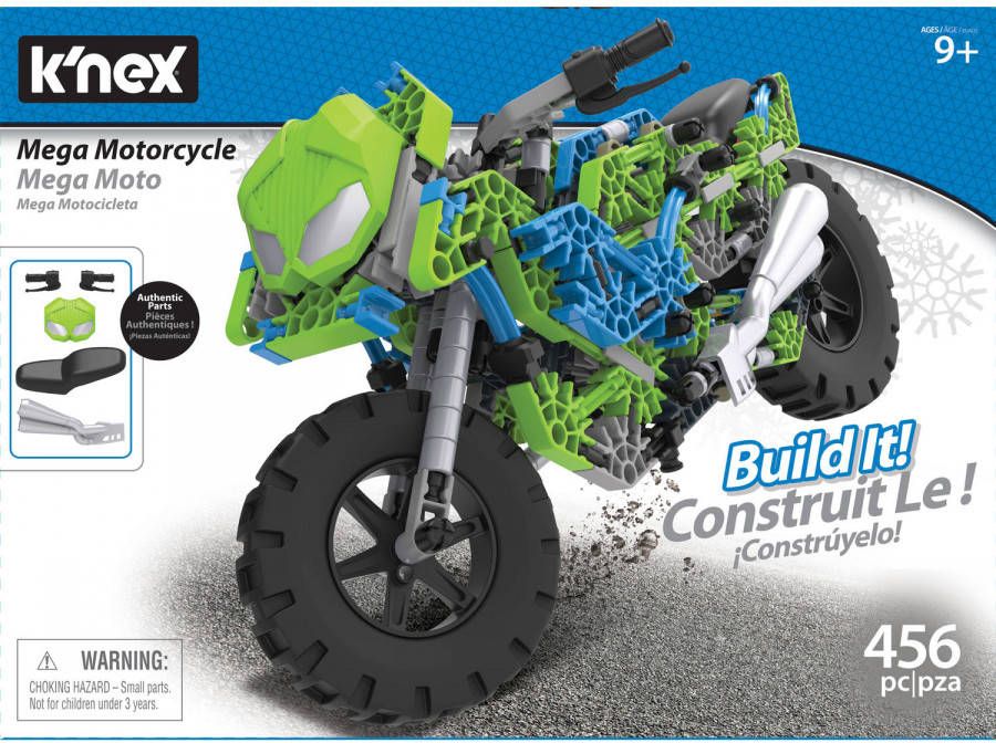 K'nex Knex Building Sets Mega Motorcycle