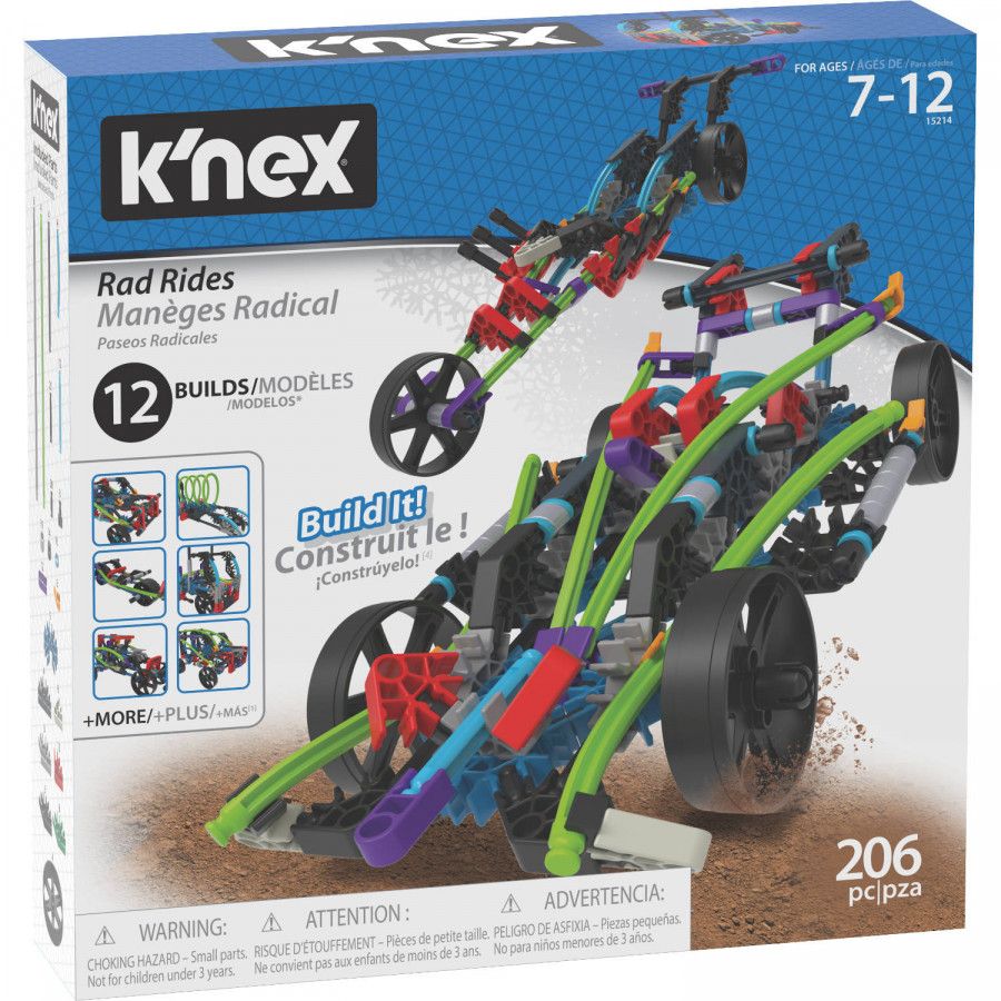 K'nex Building Sets Rad Rides 12 In 1 Building Set