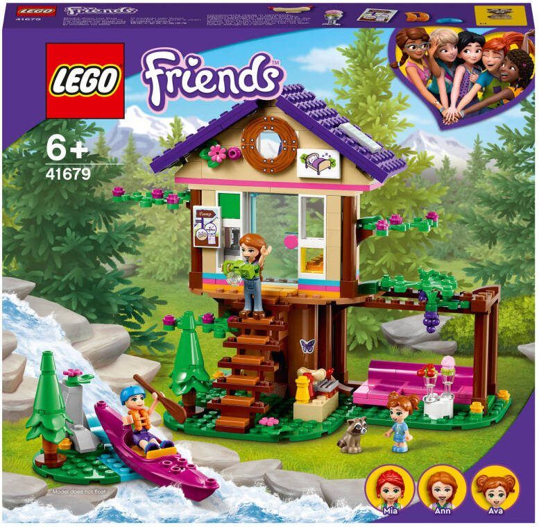Lego Friends Forest House Treehouse Toy Adventure Set(41679 )