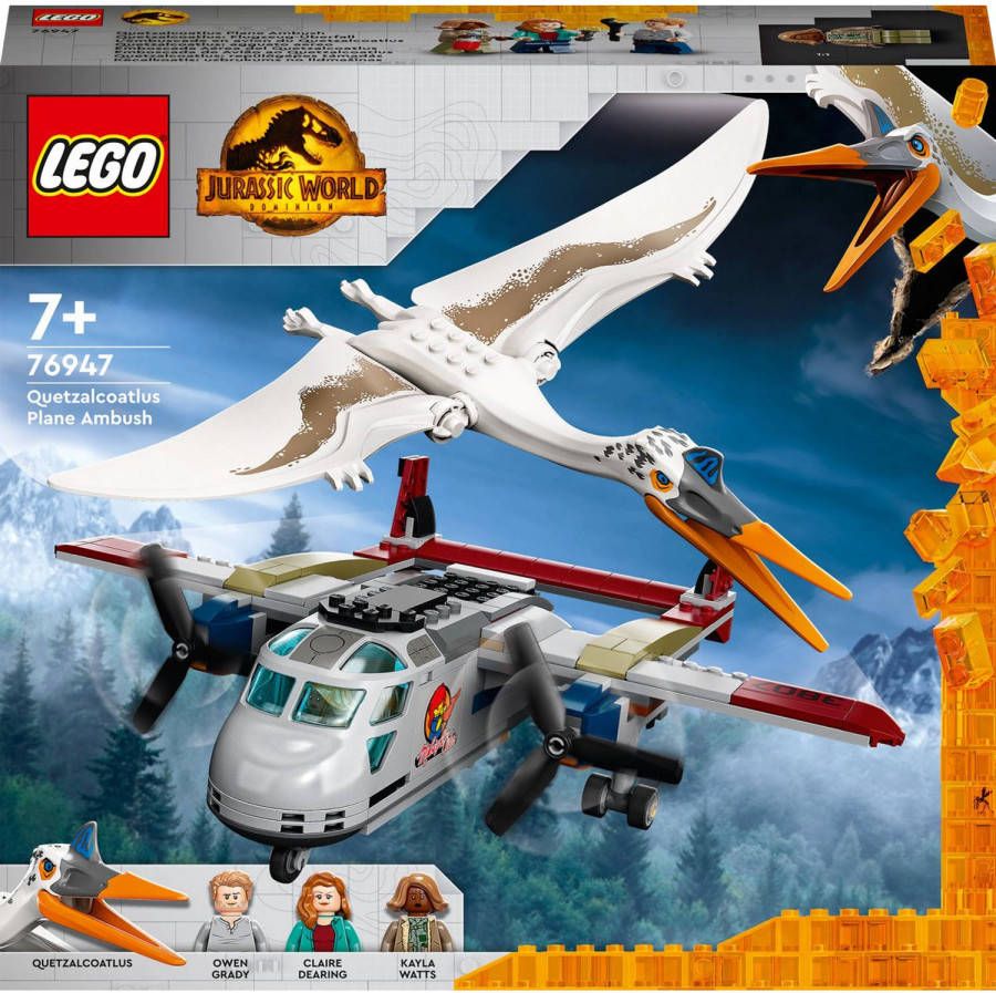 LEGO Jurassic World Quetzalcoatlus Vliegtuighinderlaag 76947
