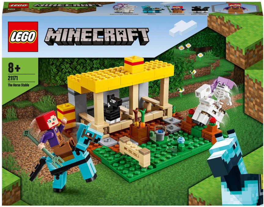 Lego Minecraft The Horse Stable Farm Toy with Figures(21171 )