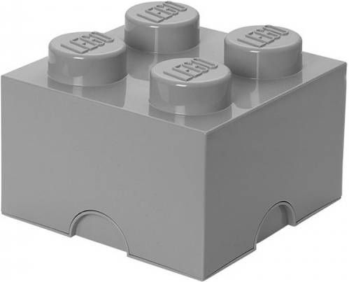 Room Copenhagen LEGO Opbergblokje 4 Medium Steengrijs