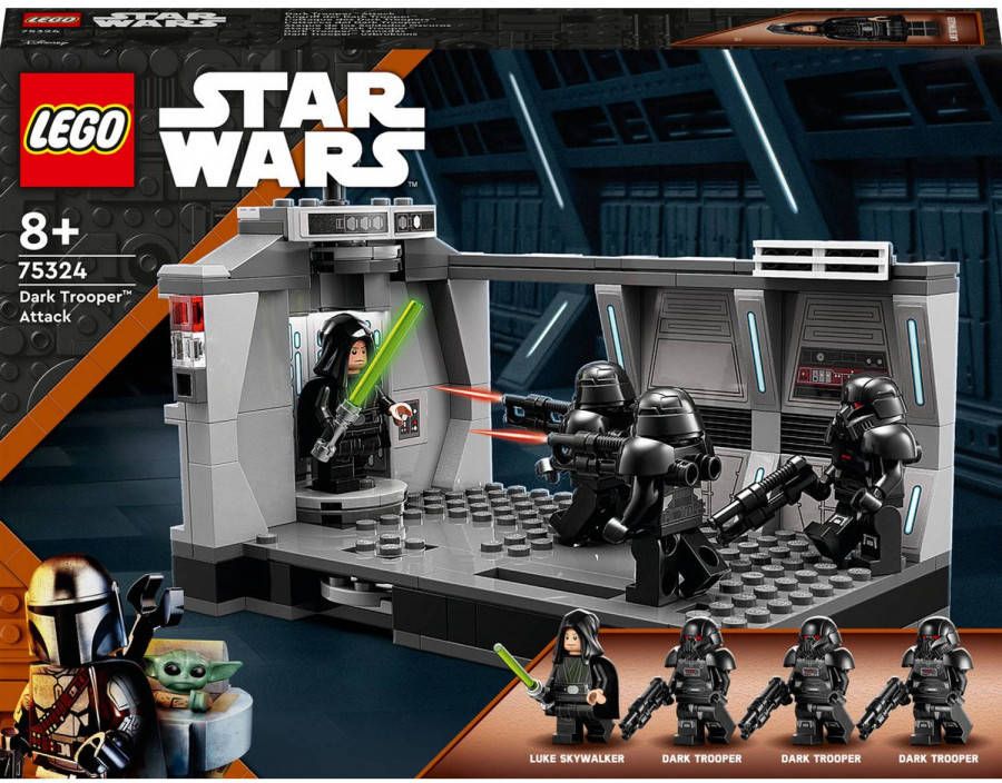Lego Star Wars Dark Trooper Attack Mandalorian Set(75324 )