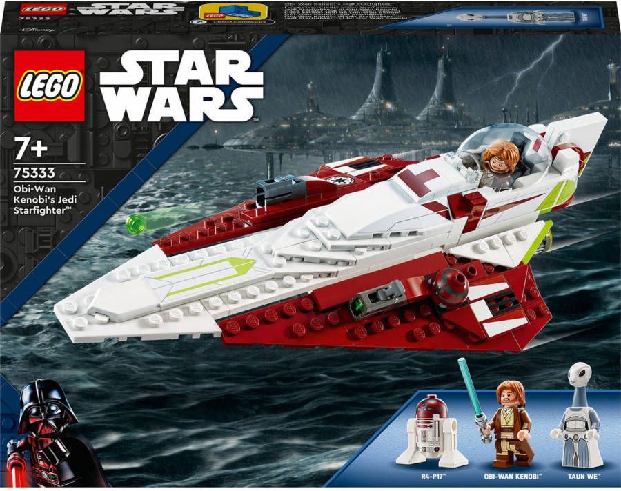Lego Star Wars Obi Wan Kenobi’s Jedi Starfighter Set(75333 )