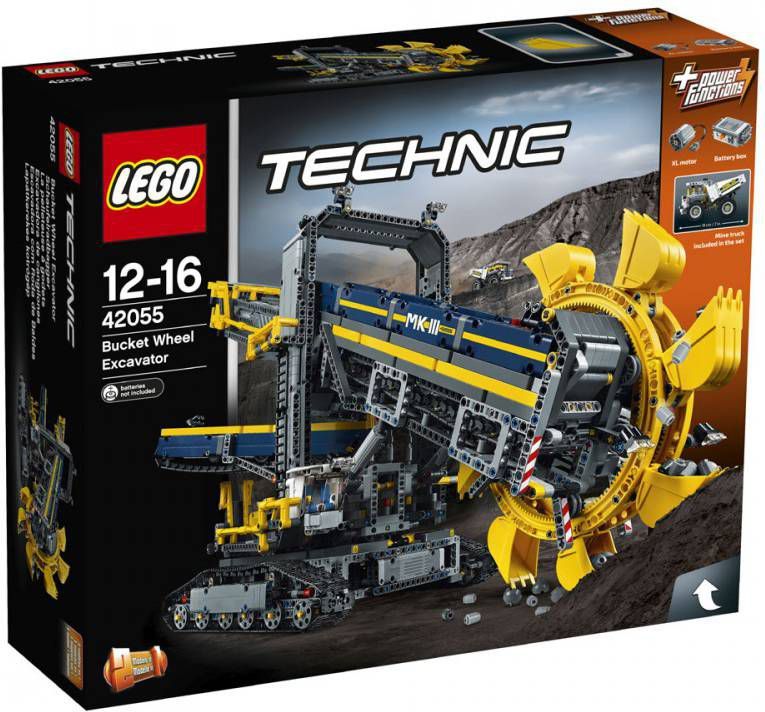 Lego ® Technic Emmerwiel graafmachine 42055
