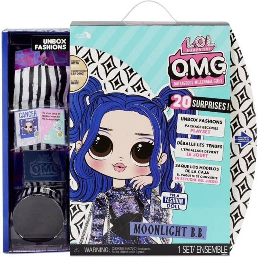 L.O.L. Surprise! Lol Surprise Omg Series 4.5 Modepop 24cm Moonlight Bb
