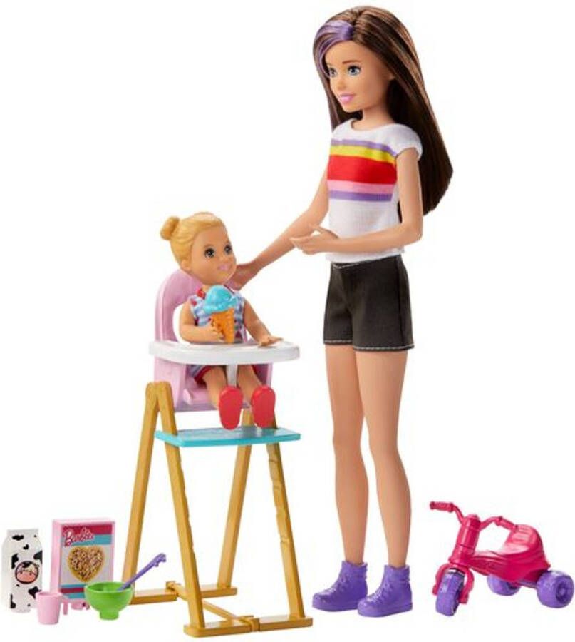 Barbie Skipper Babysitter speelset etenstijd