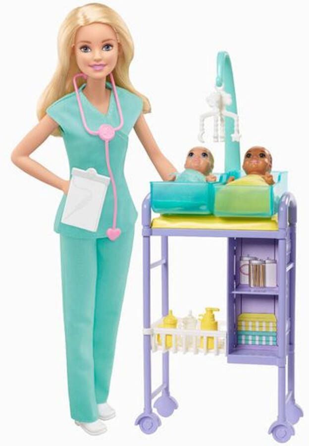 Mattel Barbie Speelset Kinderarts