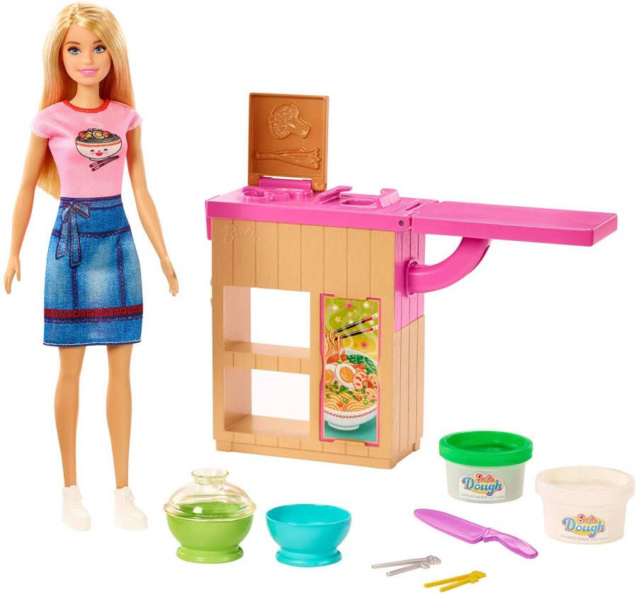 Barbie Noodlebar speelset Barbie blond