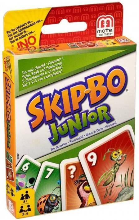 Mattel Skip bo Junior Kaartspel