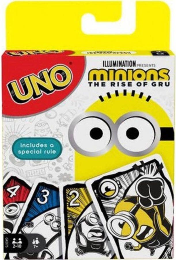 Mattel Uno Minions Kaartspel 112 delig(En )