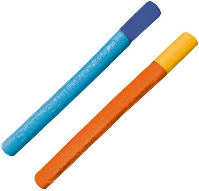 Merkloos 2x Waterpistool/waterpistolen Van Foam 54 Cm Met Bereik Van 9 Meter Waterpistolen