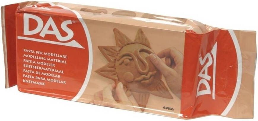 DAS Boetseer Klei Terra 500 Gram Boetseerklei