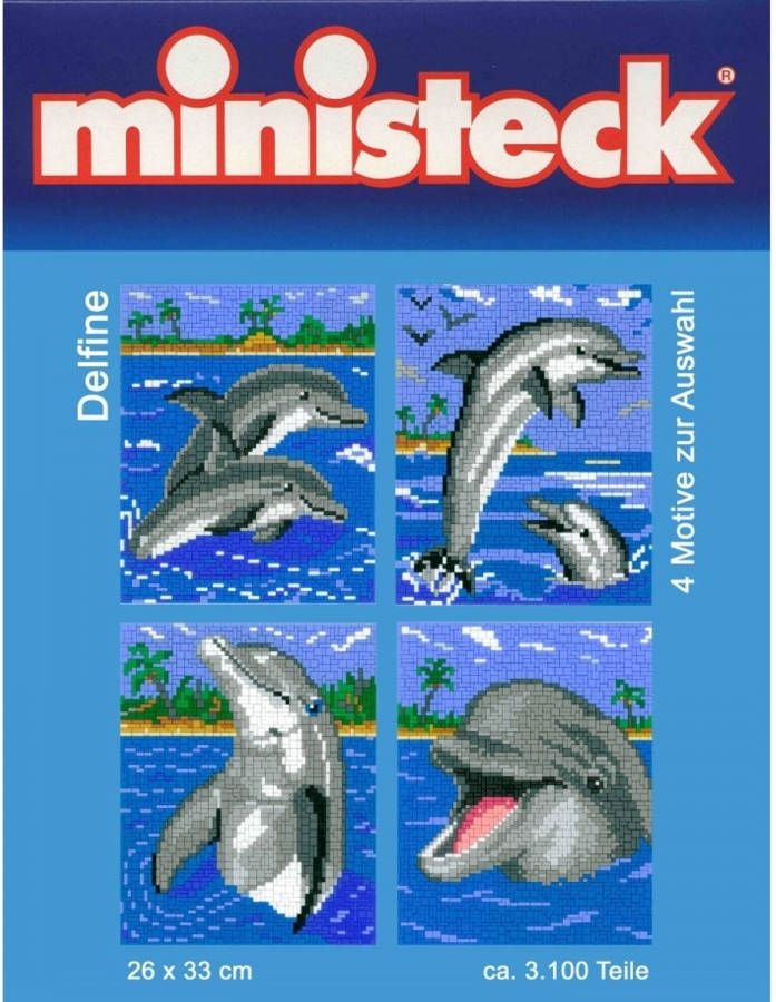 Ministeck dolfijnen 4 in 1 3100 stukjes