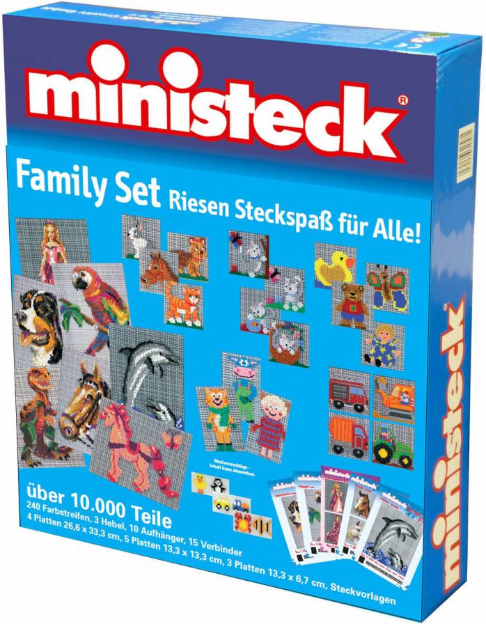 Ministeck familieset 10.000 steentjes
