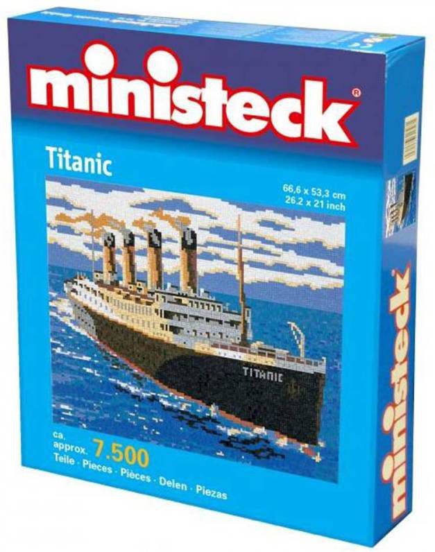 Titanic, ca. 7500 stukjes