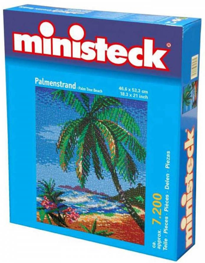 Tropisch strand, ca. 7200 stukjes