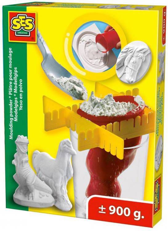 SES Modelgips Ca. 900gram Voor Gebruik In Gipsmallen