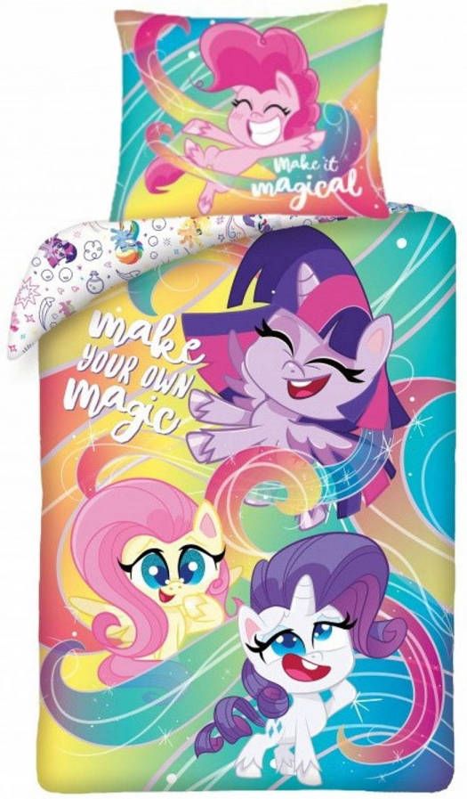 My Little Pony Dekbedovertrek Magic Eenpersoons 140x200 Cm Katoen