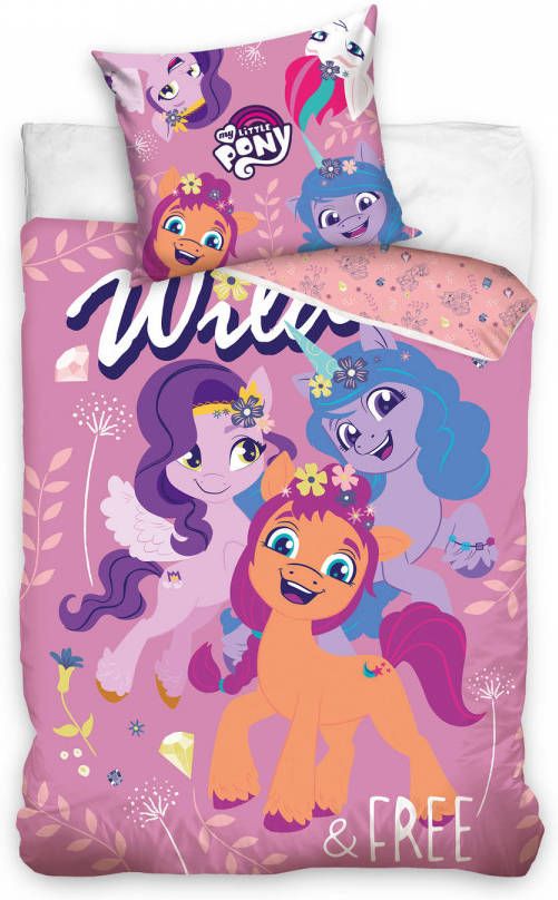 My Little Pony Dekbedovertrek, Wild & Free 140 X 200 Cm Katoen