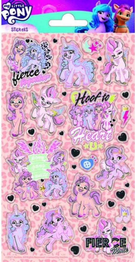 My Little Pony Stickervel Junior 200 X 102 Mm 35 delig