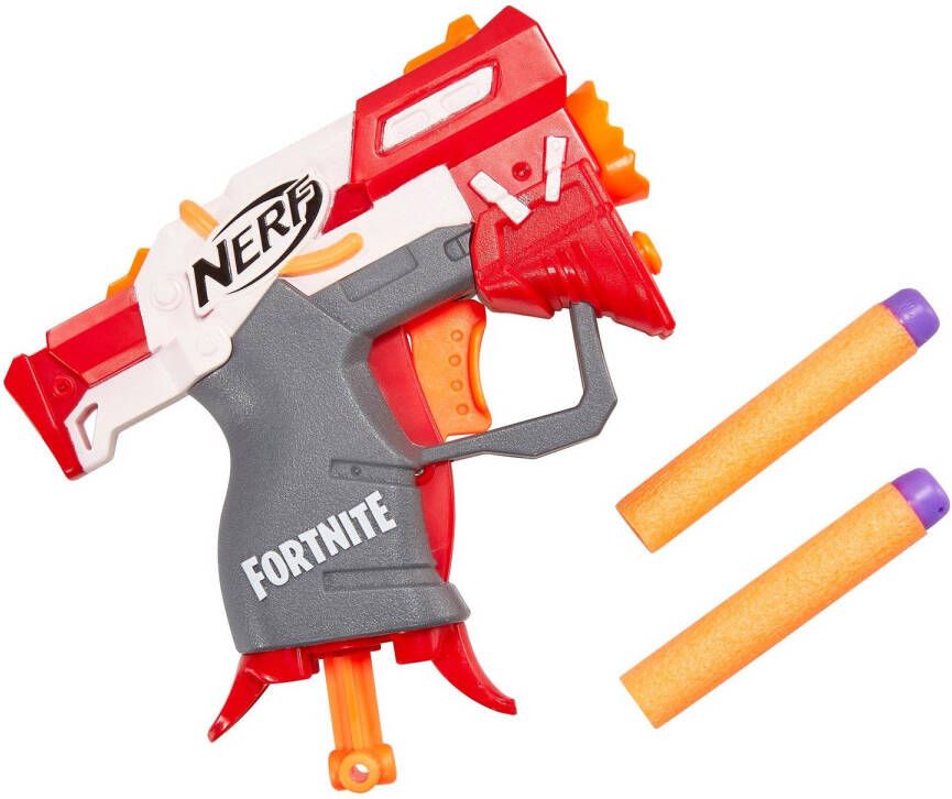 NERF Fortnite Ts Microshots Blaster 13 Cm Wit/rood
