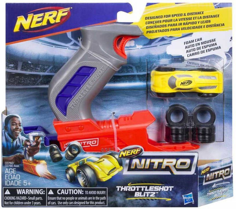 NERF Nitro Throttleshot Blitz Blaster