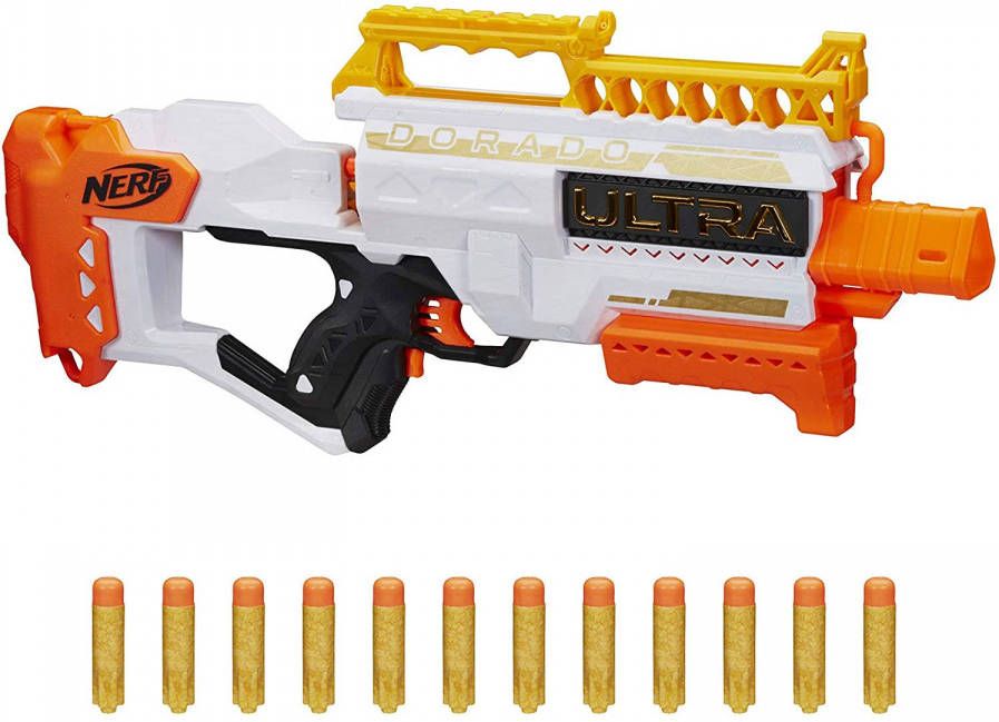 NERF Ultra Dorado Blaster Junior 27, 2 Cm Wit/oranje