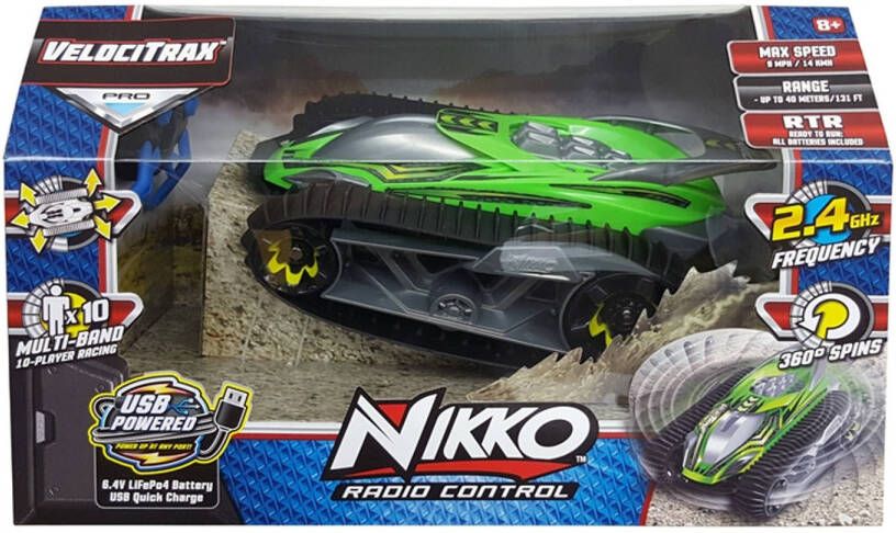 Nikko Radiografisch Bestuurbare auto R/C Velocitrax Groen
