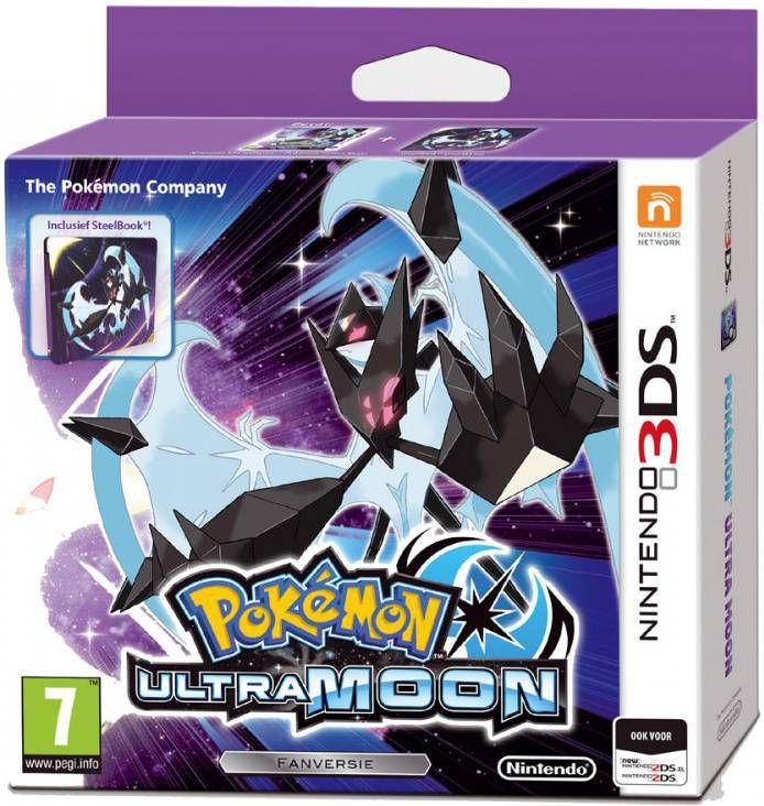 Pokémon Ultra Moon SteelBook Edition (Nintendo 3DS)