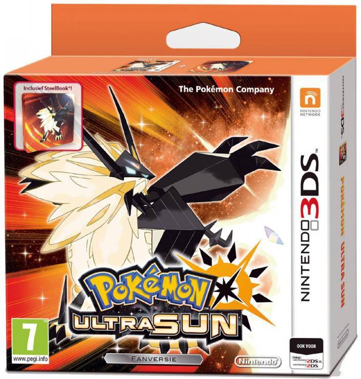 Pokémon Ultra Sun SteelBook Edition (Nintendo 3DS)