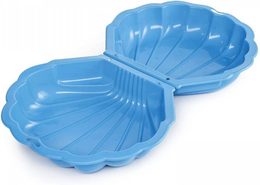 Paradiso Toys Zandbak Met Deksel Schelp 102 X 88 X 20 Cm Blauw