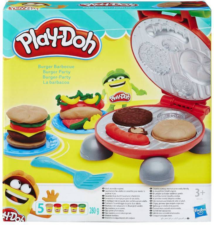 Play-Doh Play doh Kitchen Creations Burger Barbecue