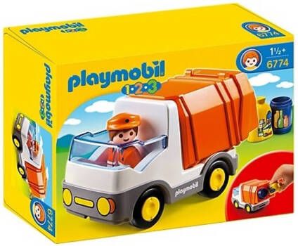 Playmobil ® Constructie speelset Vuilniswagen(6774 ), 1 2 3 Gemaakt in Europa