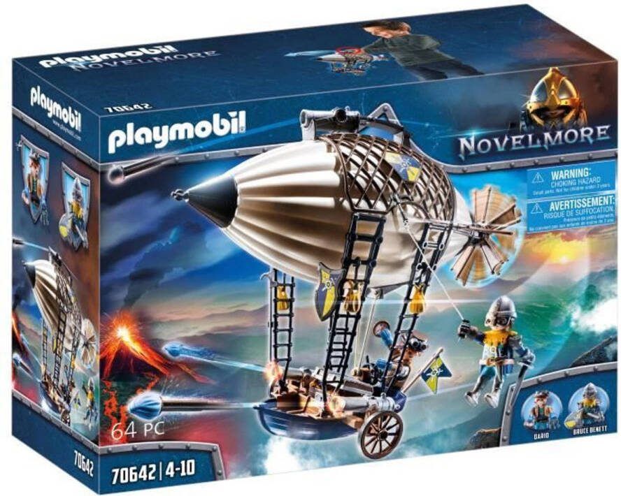 PLAYMOBIL ® Novelmore Dario Zeppelin 70642